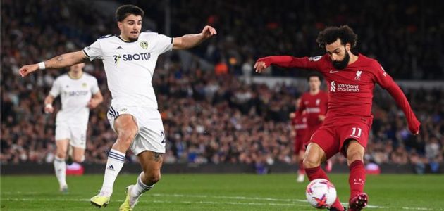 ترتيب هدافي الدوري الإنجليزي بعد ثنائية محمد صلاح أمام ليدز يونايتد