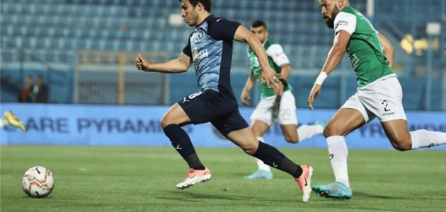 فيديو | وليد الكرتي يُسجل هدف بيراميدز الثاني أمام غزل المحلة